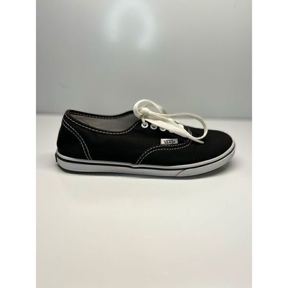 Vans Authentic Low Top Black Sneakers Skate Men 3.5 Women 5 - TB4R (F10) - Picture 1 of 12